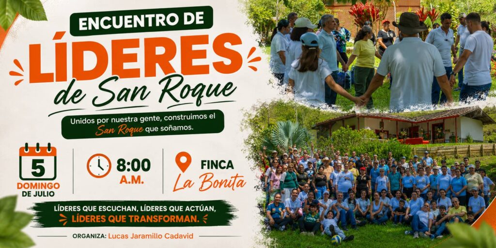 eventos san roque lucas jaramillo encuentro de lideres